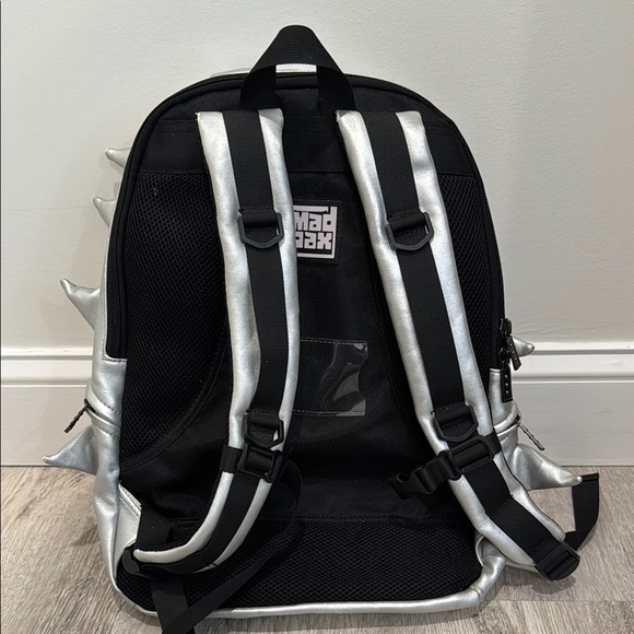 Silver Spiked Backpack - Picture 5 of 9